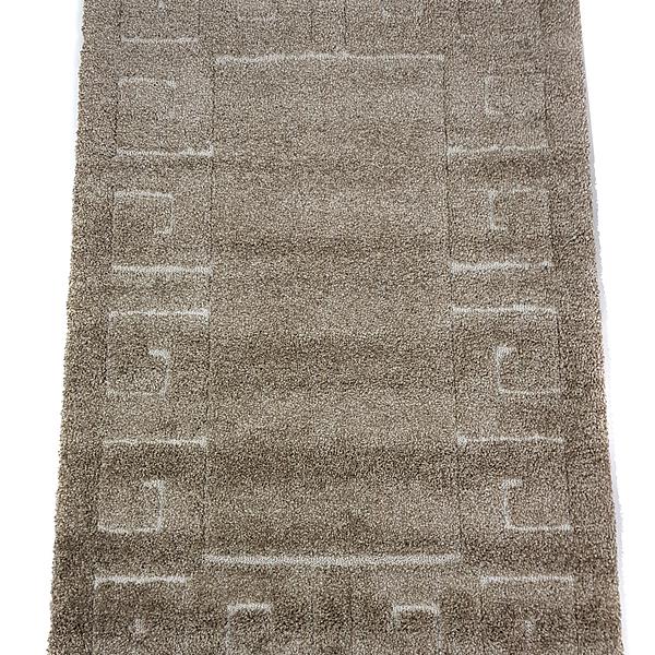 Ворсистий килимок Plush Loop beige A361D