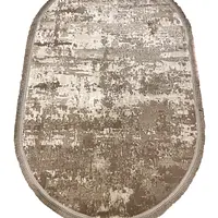Килим з комбінованим ворсом и термоусадкой Glacia BEIGE 03935A