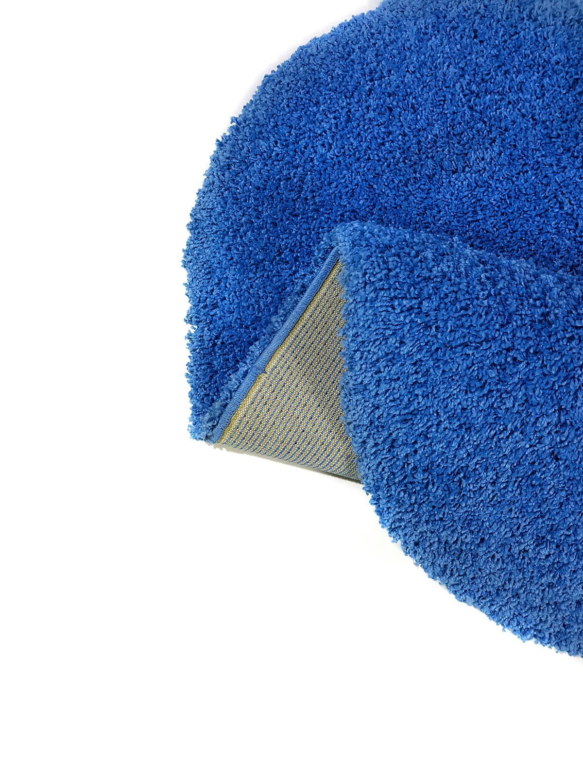 Пухнастий килим Plumis Lux BLUE 6365A