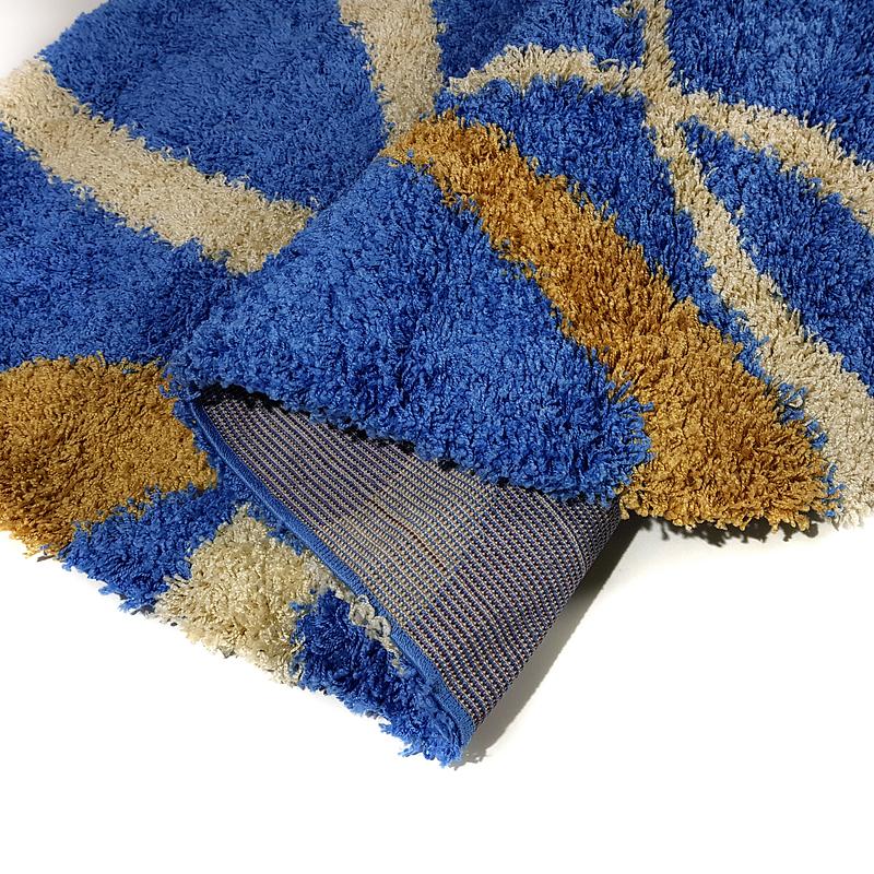 Пухнастий килим Plumis Lux BLUE 7368G