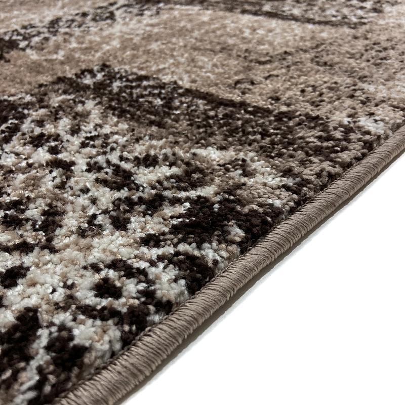 Килим фризе з невисоким ворсом Macio Beige 02588A