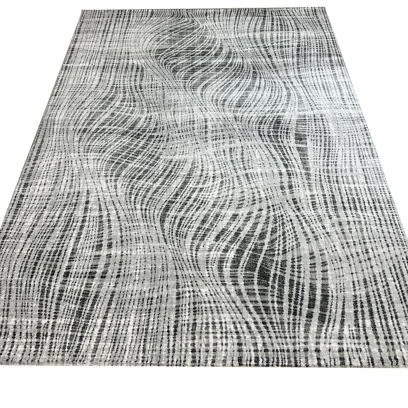 Килим із сучасним дизайном Solano GREY / ANTRASIT 8544L