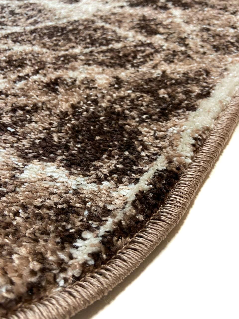 Килим фризе з невисоким ворсом Macio Beige 02624А