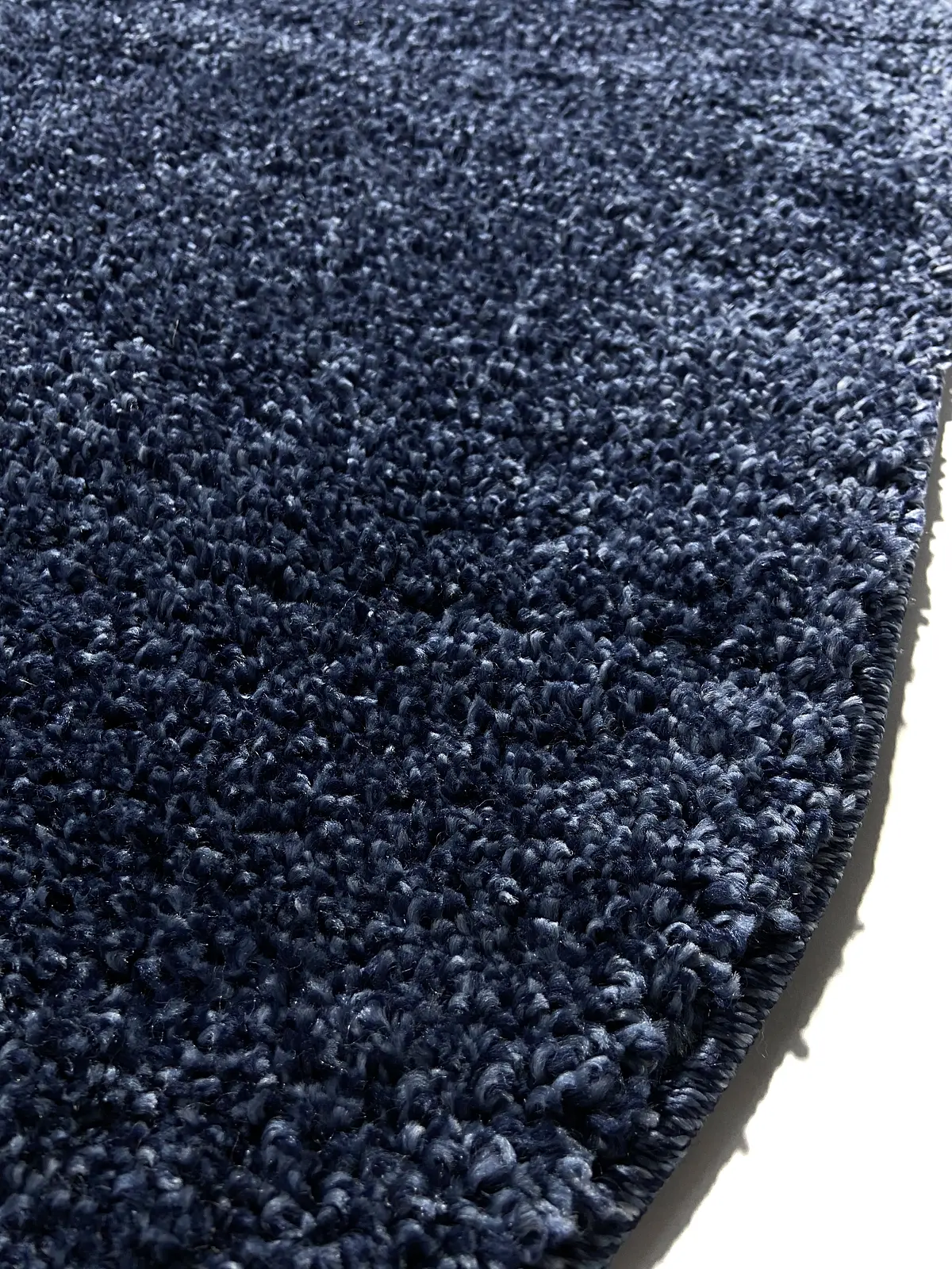 Пухнастий килим Plumis синій blue 000047