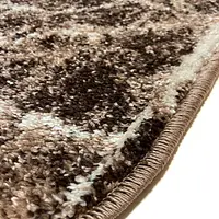 Килим фризе з невисоким ворсом Macio Beige 02624А