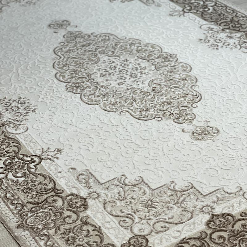 Килим із сучасним дизайном Solano beige / BROWN 8549A
