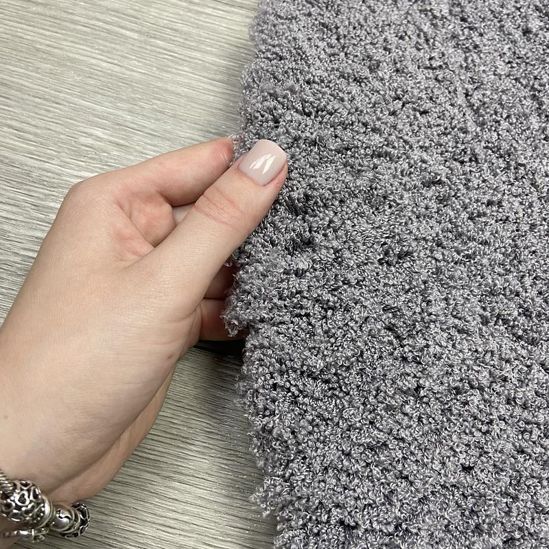 Пухнастий килим Argenta Plush Gray P113A