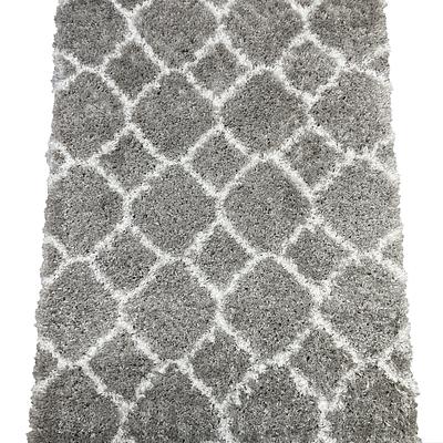 Пухнастий килим Quietis Gray P543A
