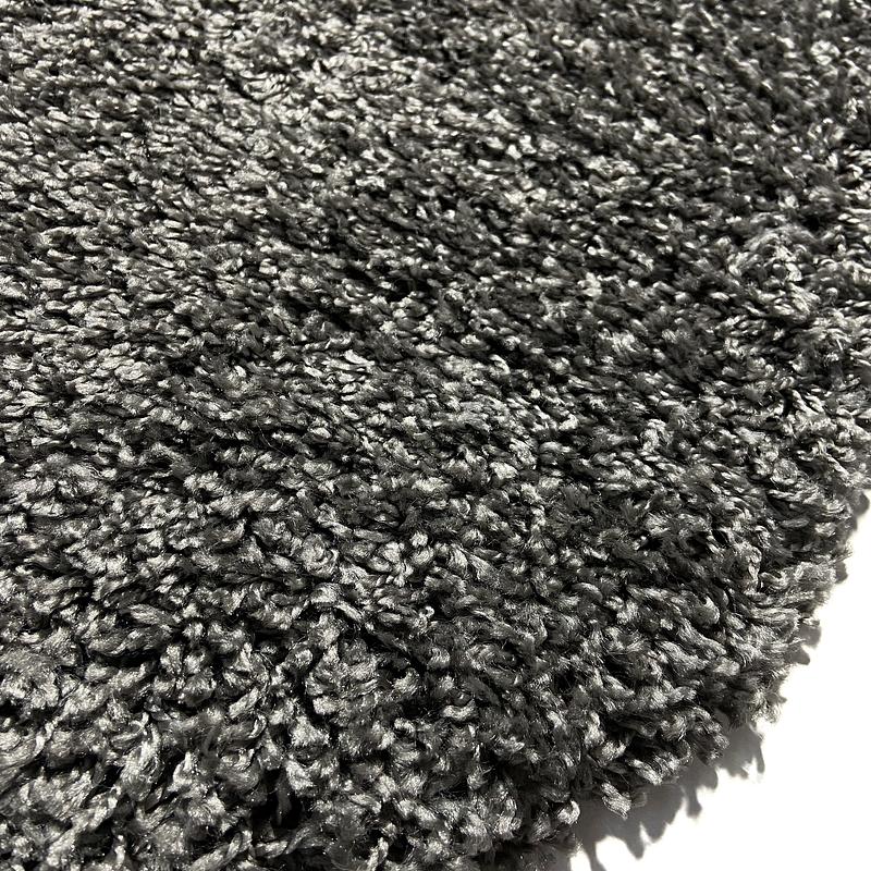 Пухнастий килим Plumis Lux Gray 6365A