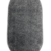 Пухнастий килим Plumeria dark gray 12500/60