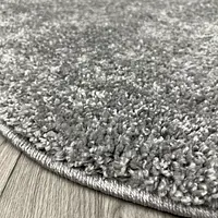 Пухнастий килим Plumeria gray 12500/16