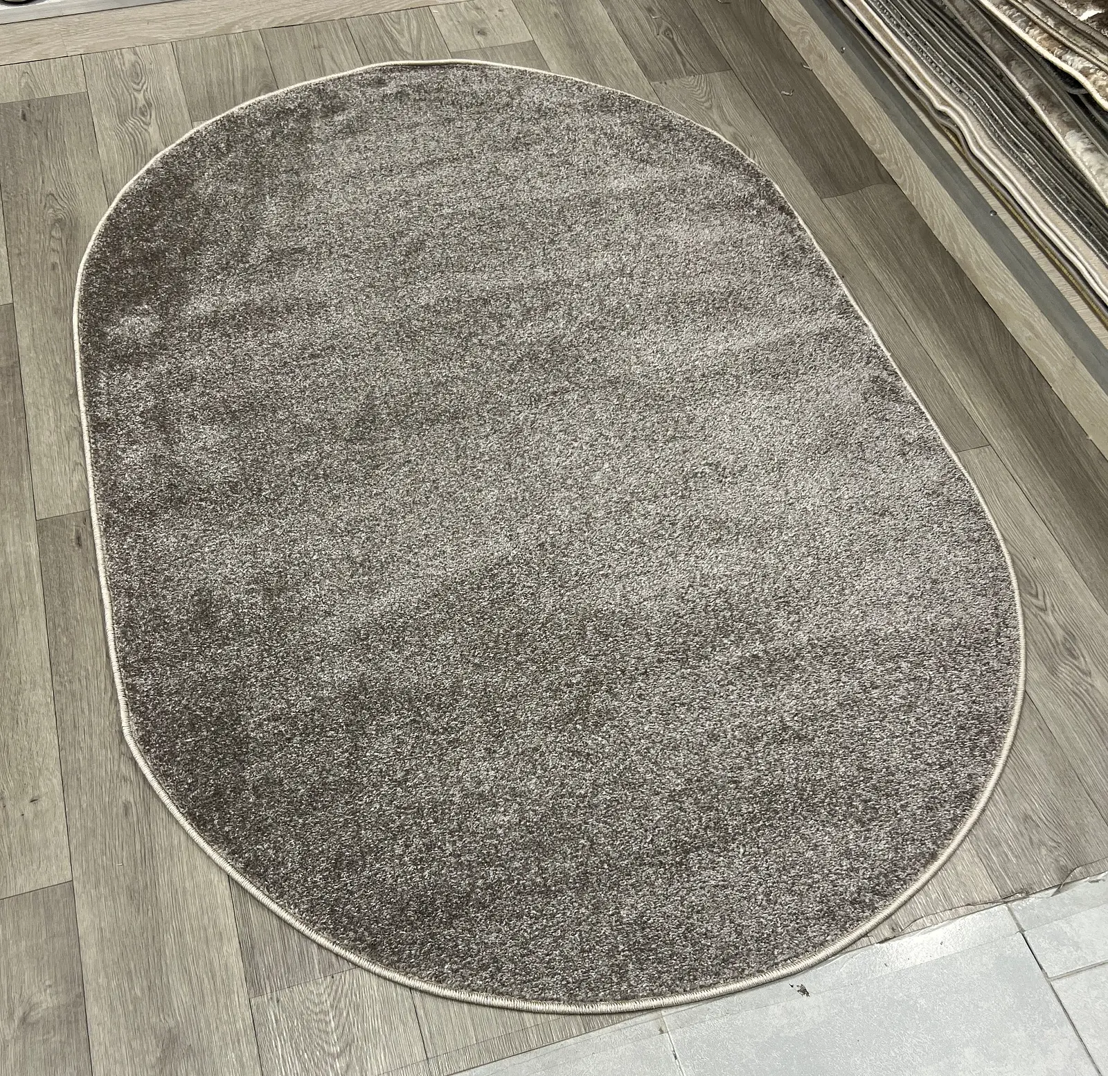 Килим фризе з невисоким ворсом Lumis GREY/BEIGE 00000A
