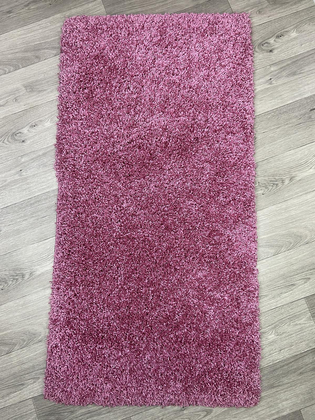Пухнастий килим Plumis Lux DARK PINK 6365A