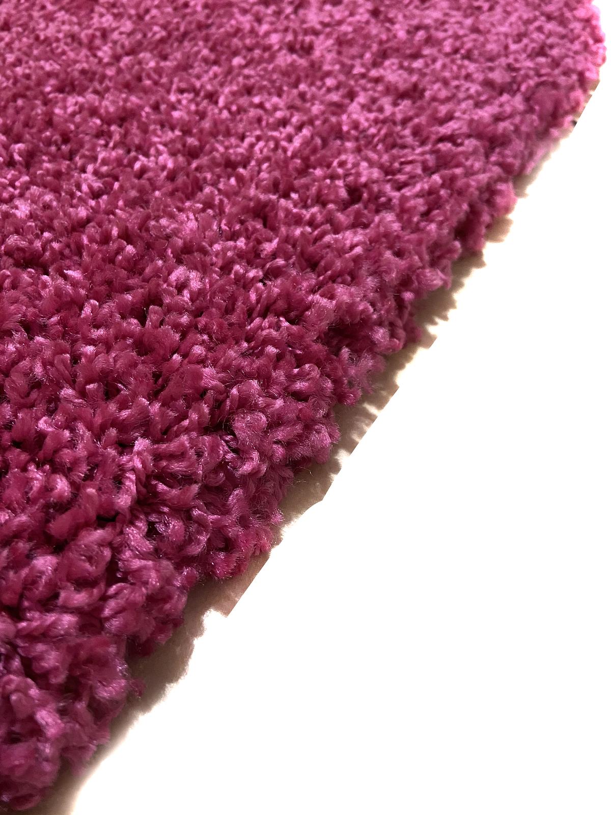 Пухнастий килим Plumis Lux PINK 6365A