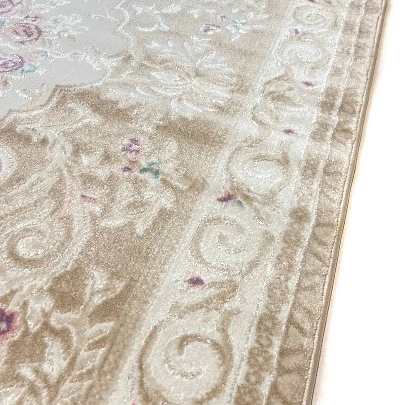 Класичний килим Flora Бежевий P659B