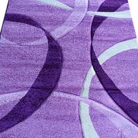 Килим з художньою стрижкою Curlex Violet 2632A