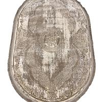 Килим з комбінованим ворсом и термоусадкой Glacia BEIGE 08352A