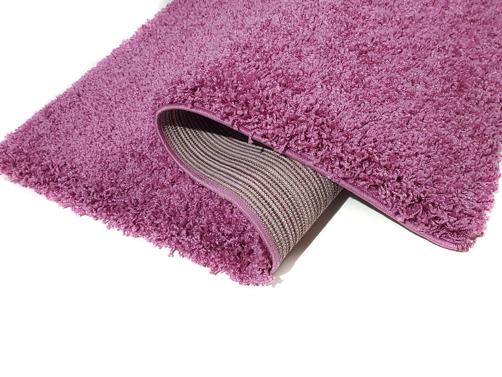 Пухнастий килим Plumis Lux DARK PINK 6365A