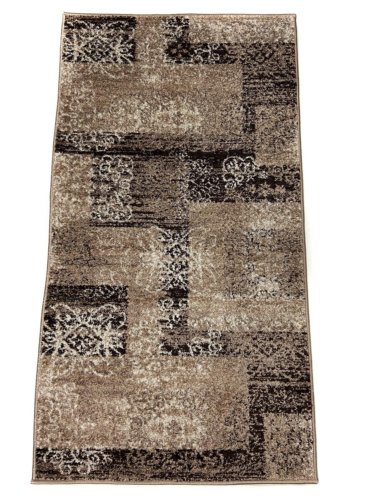Килим фризе з невисоким ворсом Macio Beige 02588A