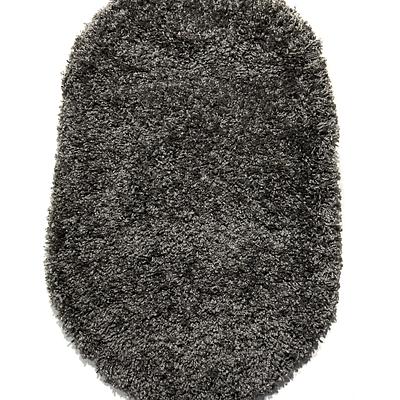 Пухнастий килим Plumis Lux Gray 6365A