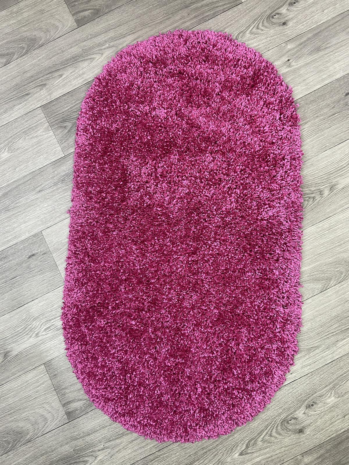 Пухнастий килим Plumis Lux PINK 6365A