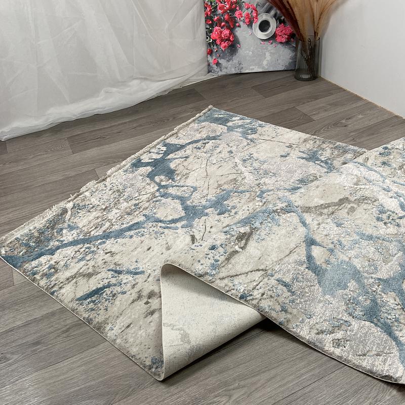 Сучасний килим Velura Art BLUE COKEN_A_GRI 2070