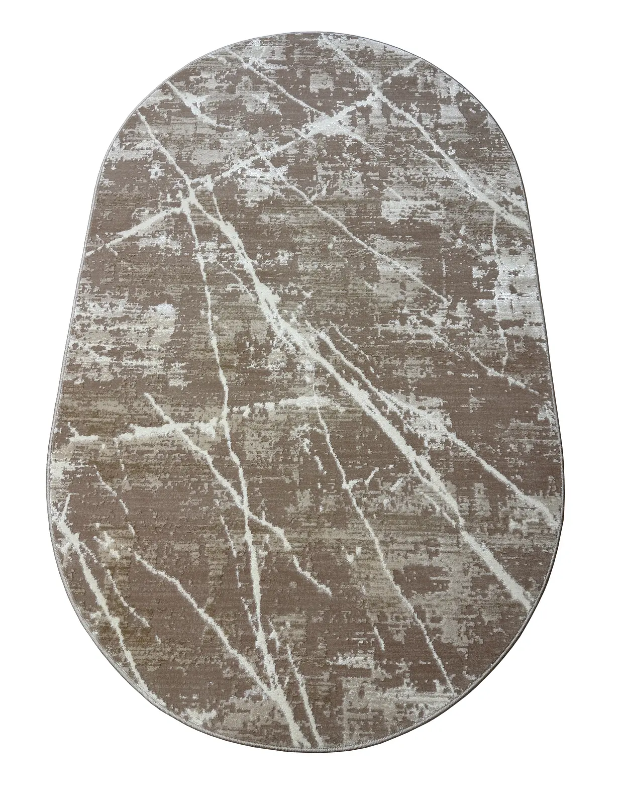 Килим з невисоким ворсом Soltega бежевий 09464В
