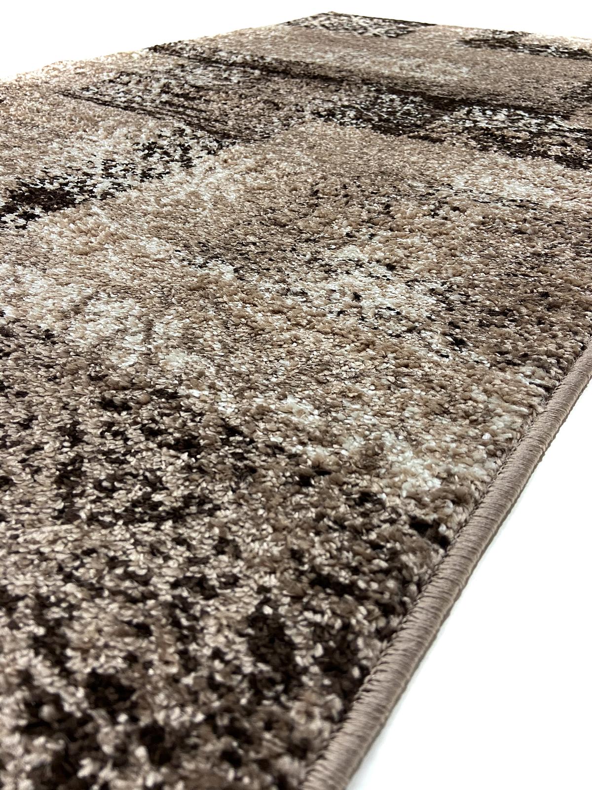 Килим фризе з невисоким ворсом Macio Beige 02588A