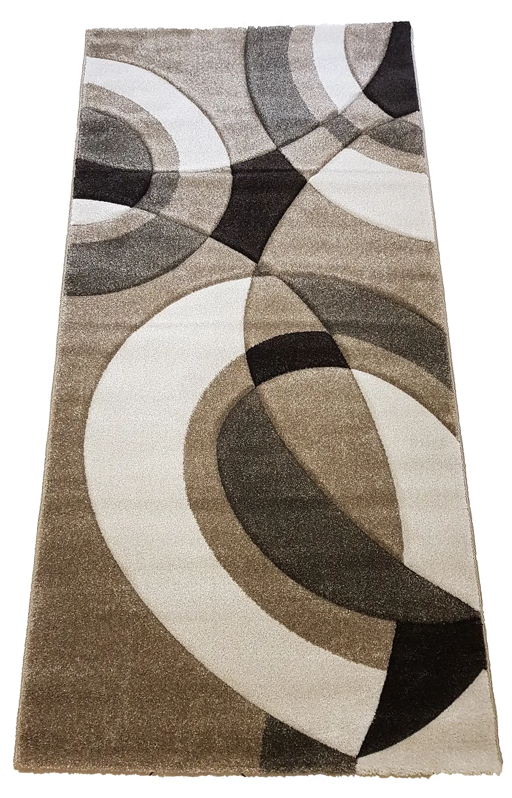 Килим з художньою стрижкою Tropica beige 3492B
