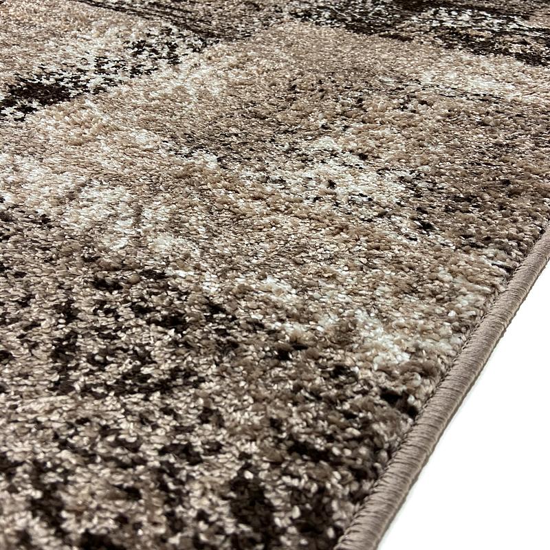 Килим фризе з невисоким ворсом Macio Beige 02588A