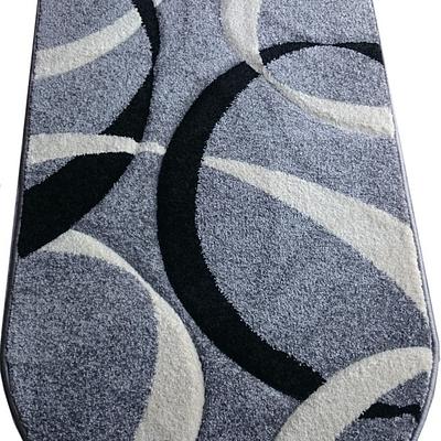 Килим з художньою стрижкою Curlex Gray 2632A