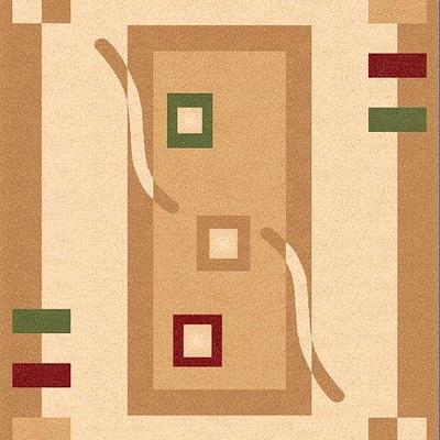 Килим високощільний з художественной стрижкой Elara Cream 5490A