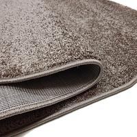 М'який килим з невисоким ворсом Однотонний Suavis Pro BROWN / BROWN 3849A