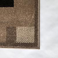 Килим фризе з невисоким ворсом Macio бежевий Beige 02664A