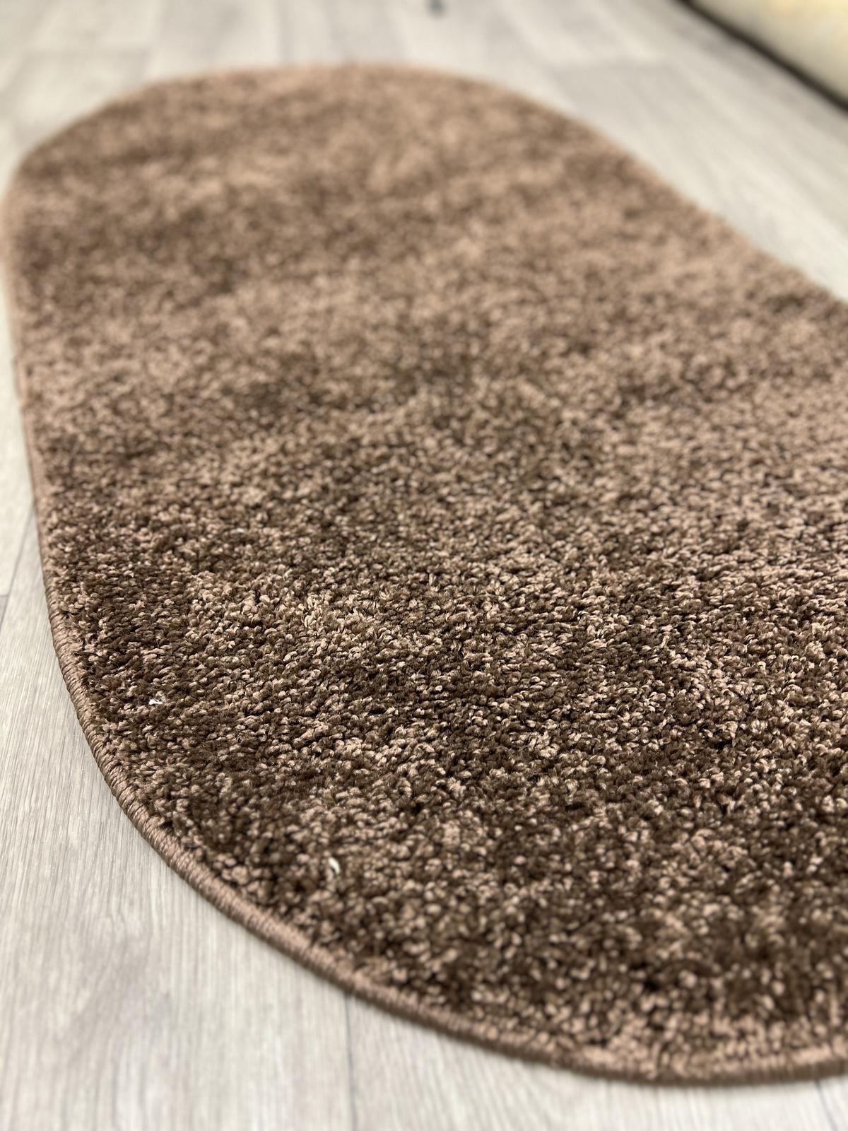 Пухнастий килим Plumeria brown 12500/90