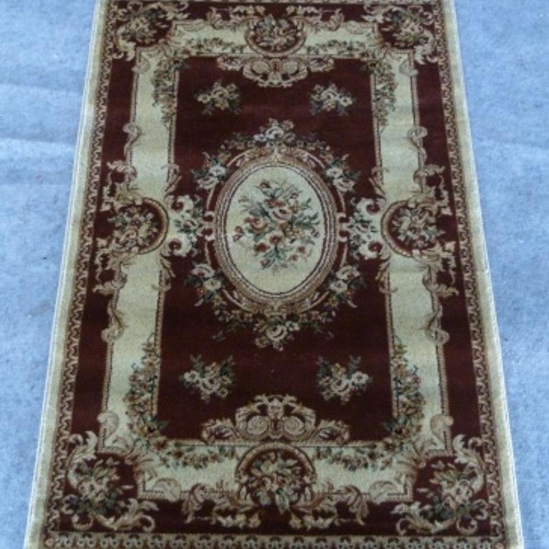 Килим хітсет з невисоким щільним ворсом Luxia BROWN 4283A