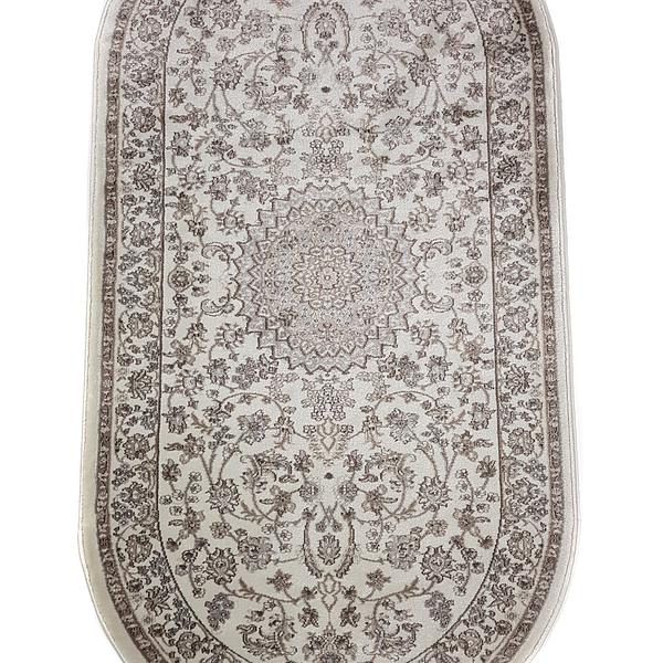 Класичний килим з поліестеру Argentum WHITE 4260D