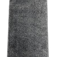 Пухнастий килим Plumeria dark gray 12500/60