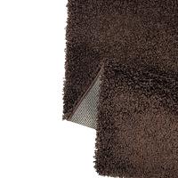 Пухнастий килим Plumis Lux DARK BROWN 6365A