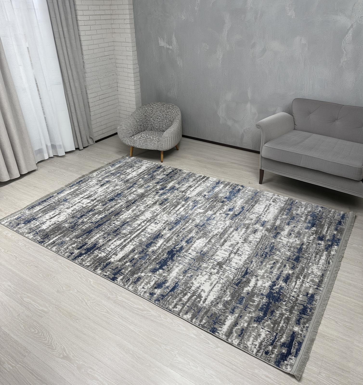 Килим з термоусадкою Aquila Mavi 2701B