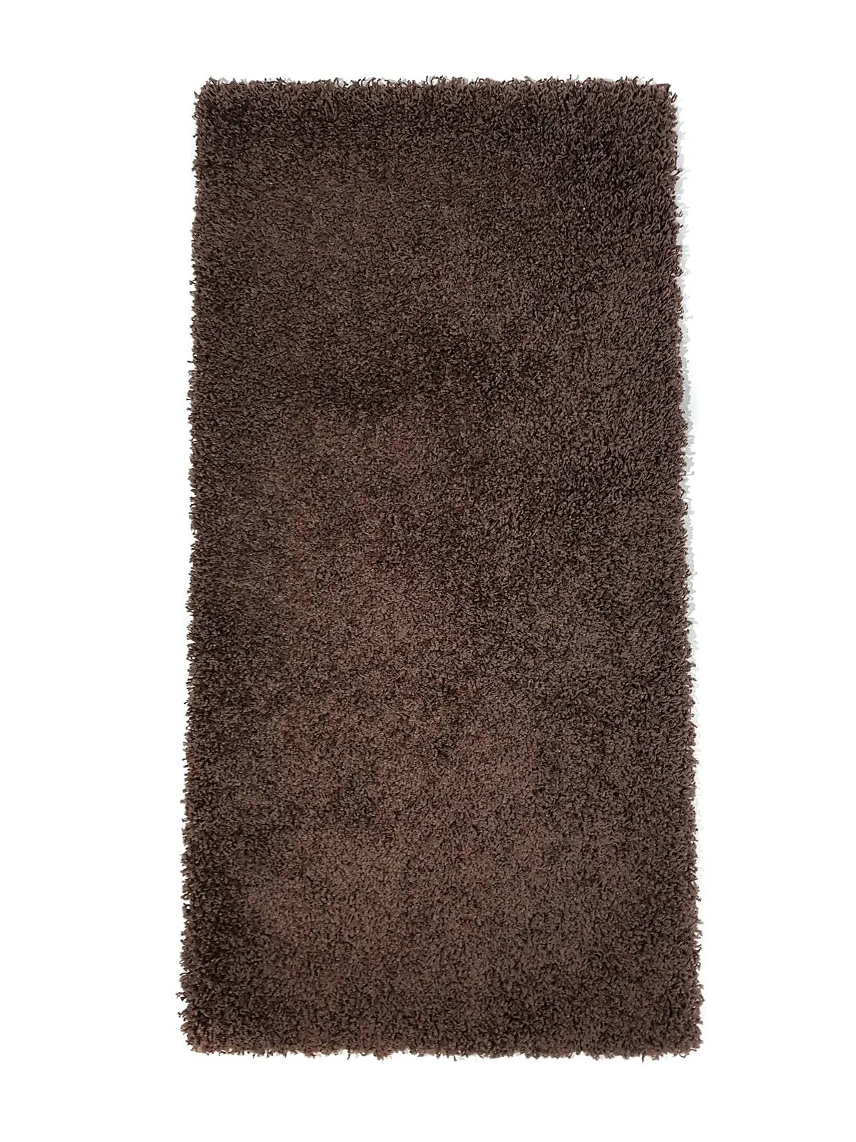 Пухнастий килим Plumis Lux DARK BROWN 6365A