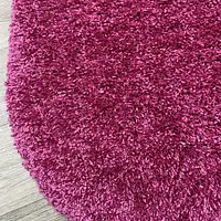 Пухнастий килим Plumis Lux PINK 6365A