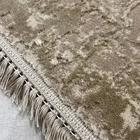 Килим з комбінованим ворсом и термоусадкой Glacia beige 03935A