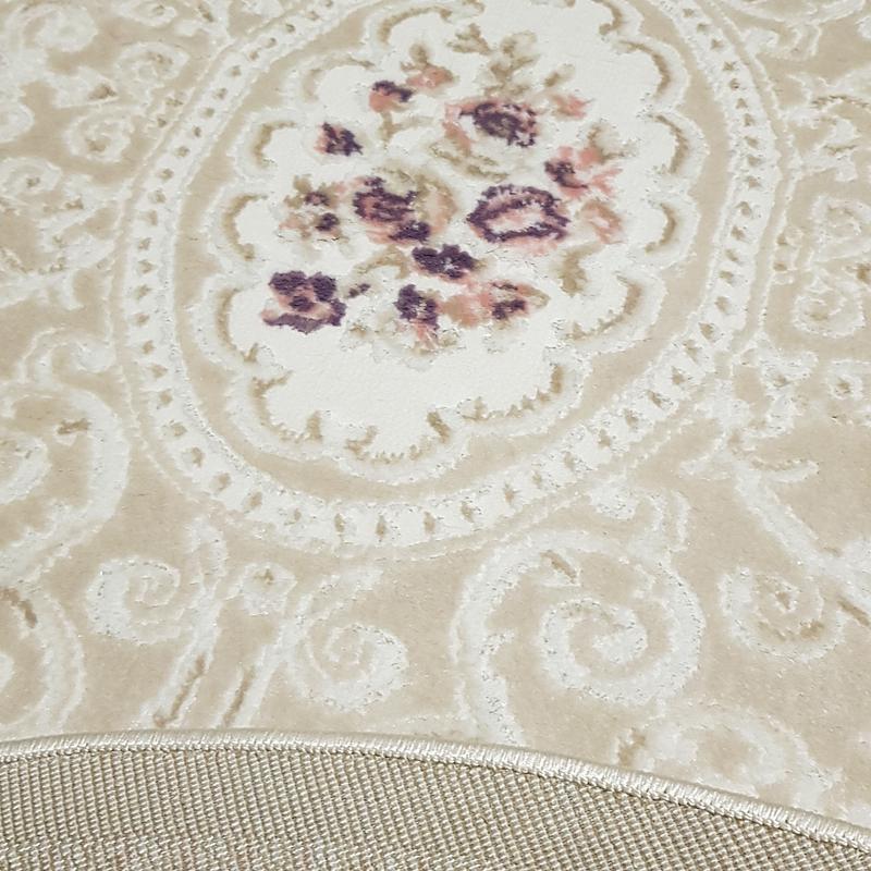 Класичний килим Flora Beige P658B