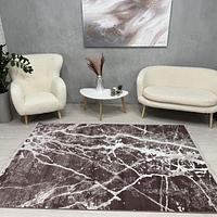 Килим з невисоким ворсом Vortex Коричневий 4640A A.KAHVE / KAHVE