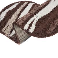 Ворсистий килимок Plush Loop DARK BROWN 8014A