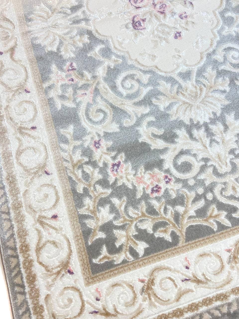 Класичний килим Flora Gray P659B