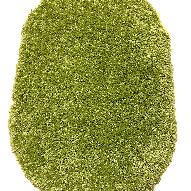 Пухнастий килим Plumis Lux LIGHT GREEN 6365A