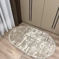 Килим з комбінованим ворсом и термоусадкой Glacia BEIGE 03935A