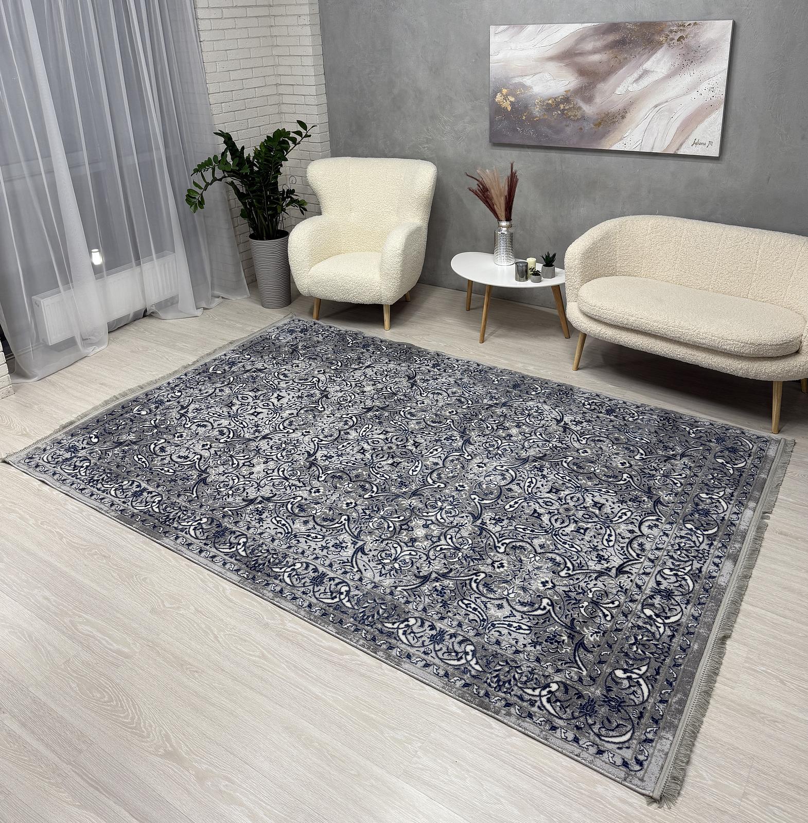 Килим з термоусадкою Aquila Mavi 2771A